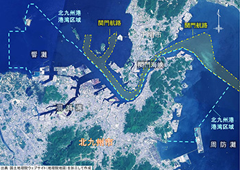 北九州港マップ