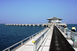 脇田海釣り桟橋（ひびき海の公園）写真